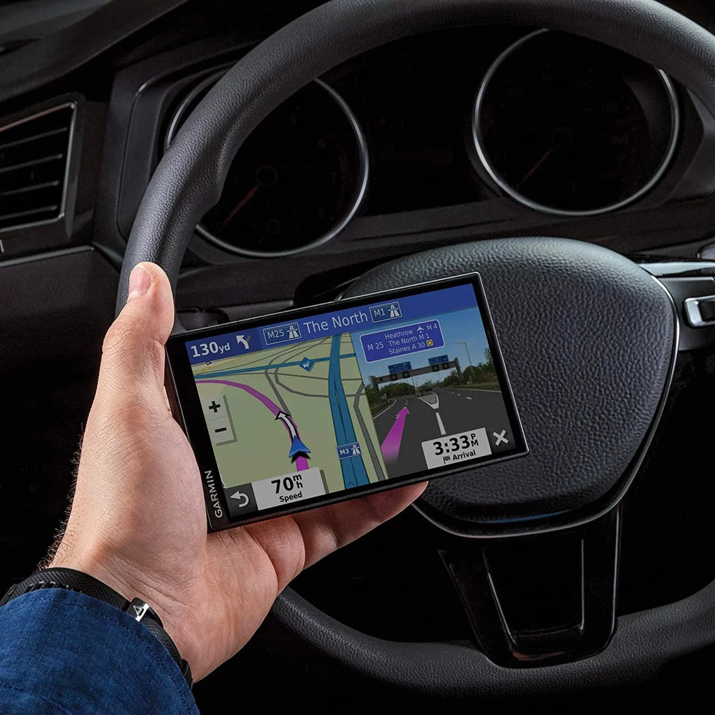 Garmin DriveSizemart 55 Mt-D 5.5 inch Sizeat Nav with Edge to Edge Display, Map Updates for UK, Ireland and Full Europe, Digital Traffic, Bluetooth Hands-Free Calling, Voice Commands and Sizemart Features
