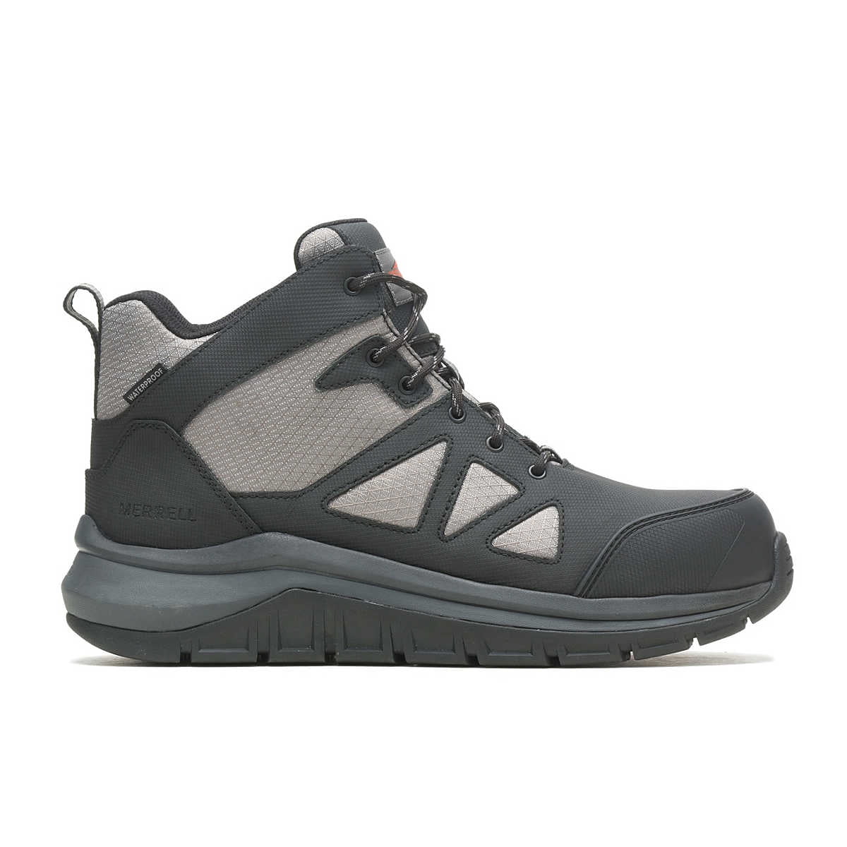 Merrell Mens Fullbench Sizepeed Mid Leather Carbon Fiber Toe Work & Sizeafety Boots