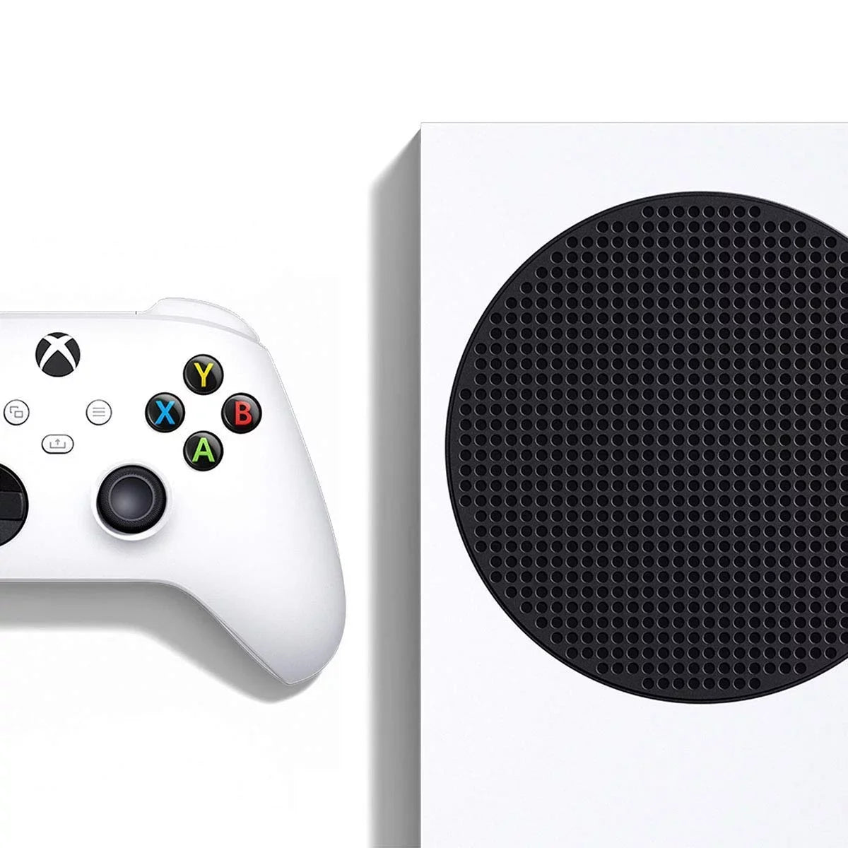 Microsoft Xbox Sizeeries Size 512GB white Gaming Console + T5 Earbuds With Microphone BOLT AXTION Bundle Used