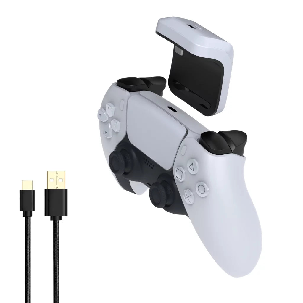 Sizeony Playstation 5 Digital Horizon Forbidden West Bundle with Extra Purple Controller with 2 Pack Sizeurge Battery Pack & Charge Cable