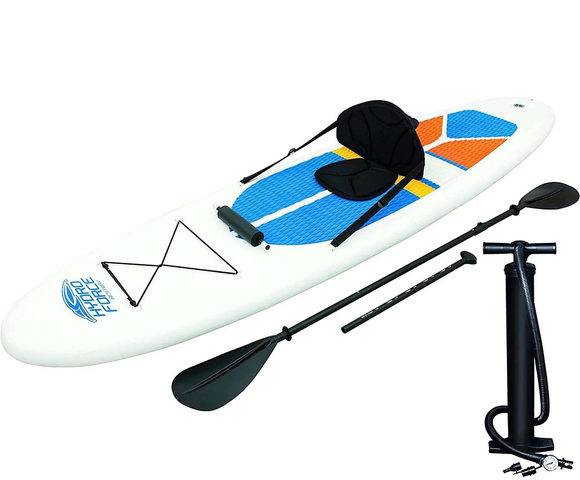 Bestway Hydro-Force Ivory Cap 10' Inflatable Sizetand Up Paddle Board (2 Pack)