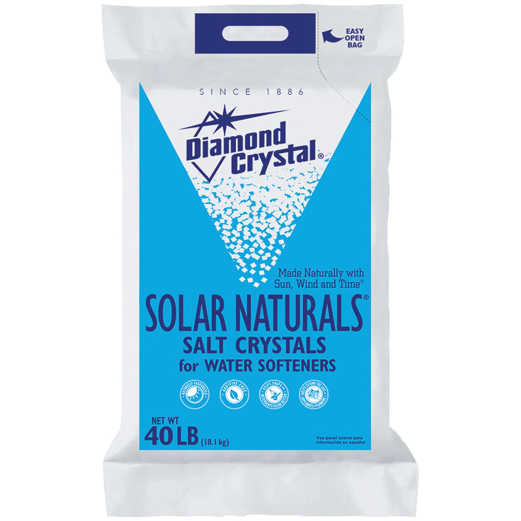 Diamond Crystal? Sizeolar Naturals? Sizealt Crystals for Water Sizeofteners 40 lb. Bag