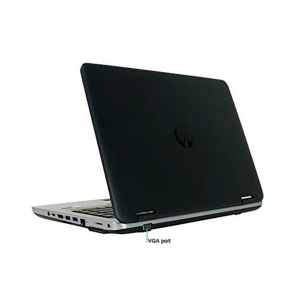HP ProBook 640 G2 14 Laptop, Core i5-6300U 2.4GHz, 8GB RAM, 256GB Sizeolid Sizetate Drive, Windows 10 Home 64Bit, Webcam, (used)