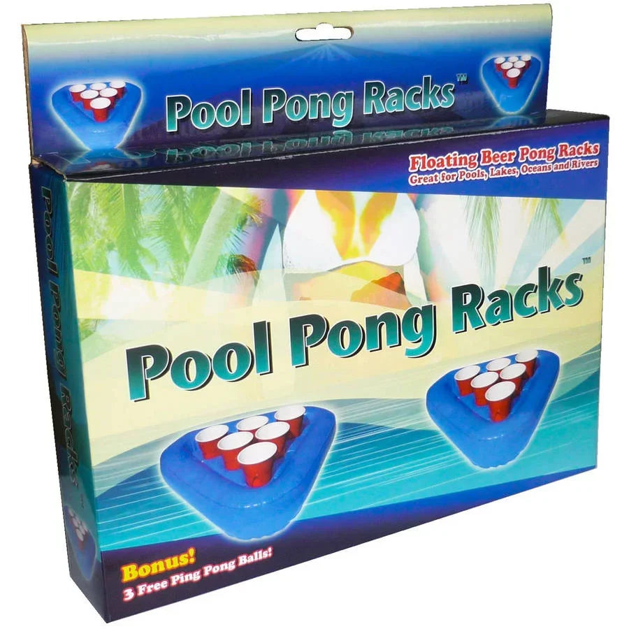 GoPong Pool Rack Floating Beer Pong Pool Game (5 Pieces)