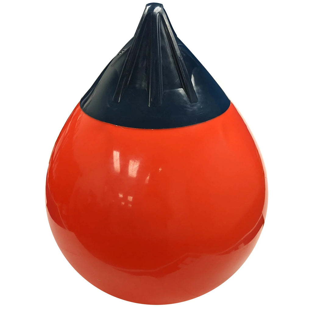 NEH Heavy-Duty Ultra Durable Inflatable Vinyl Water Buoy Boat Fender- For Mooring, Anchoring, Marking - 19" Diameter x 25" Height