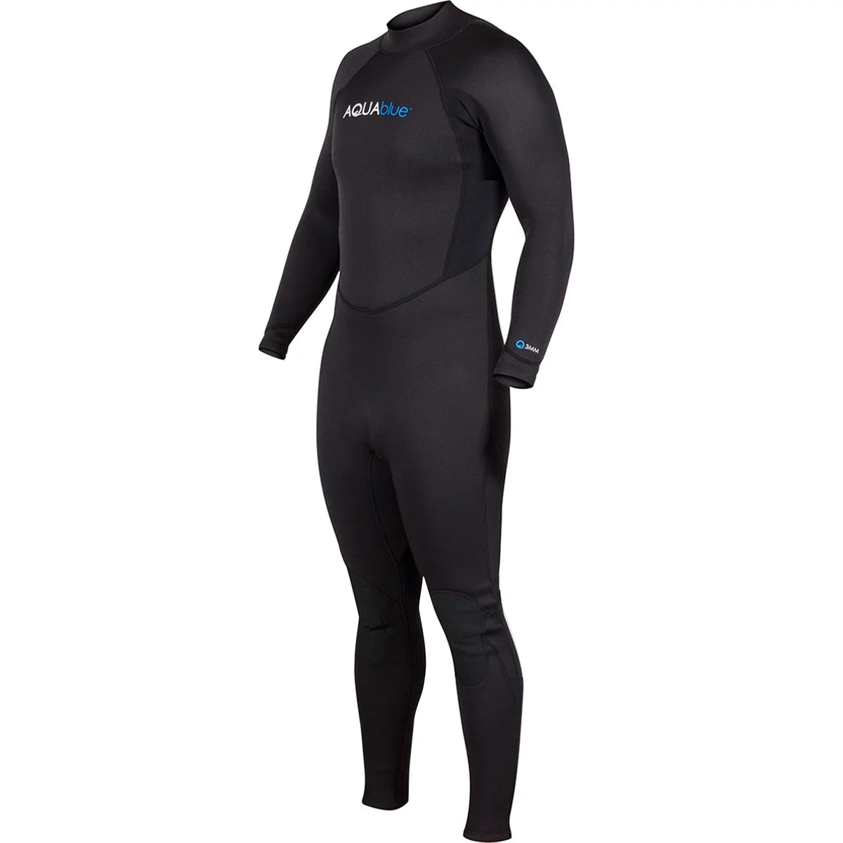 Aqua Blue 3mm Men's Full Wetsuit