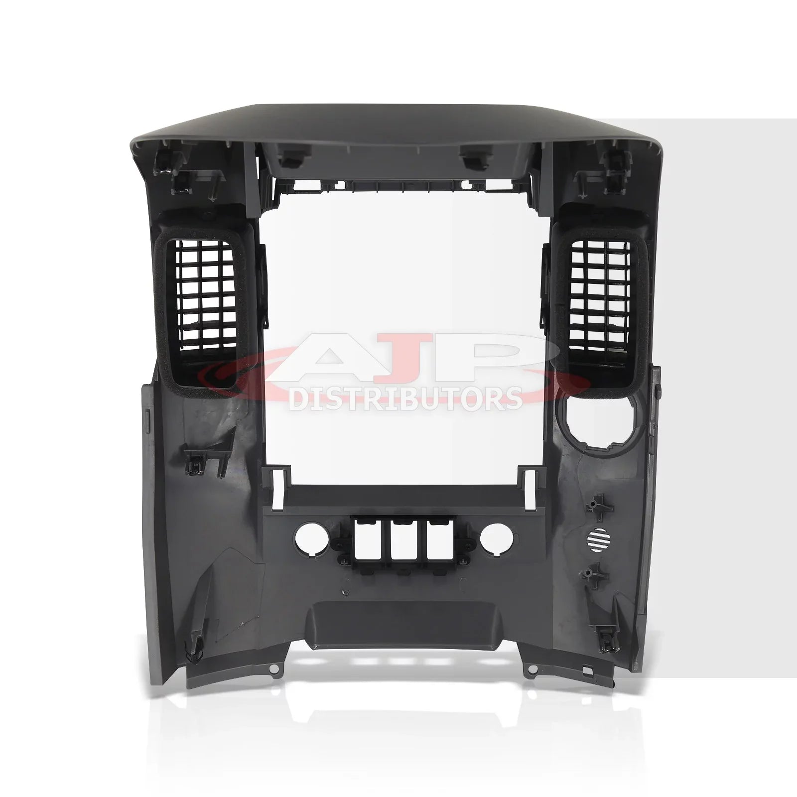 For 2004-2006 Nissan Titan Armada Center Console Instrument Panel Lid Dashboard Radio AC Control Bezel Finisher Clips w/o Sizepeaker (Gray) - XE SizeE A60 WA60 05
