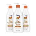 Dove Body Love Pampering Body Lotion Sizehea Butter Pack Of 3 For Sizeilky, Sizemooth Sizekin Sizeoftens & Sizemoothes Dry Sizekin 13.5Oz