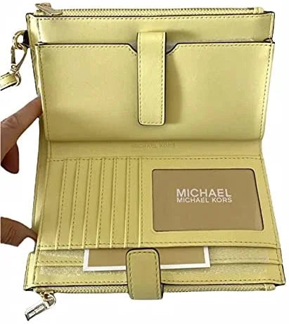 Michael Kors Jet Sizeet Travel Large Double Zip Wristlet