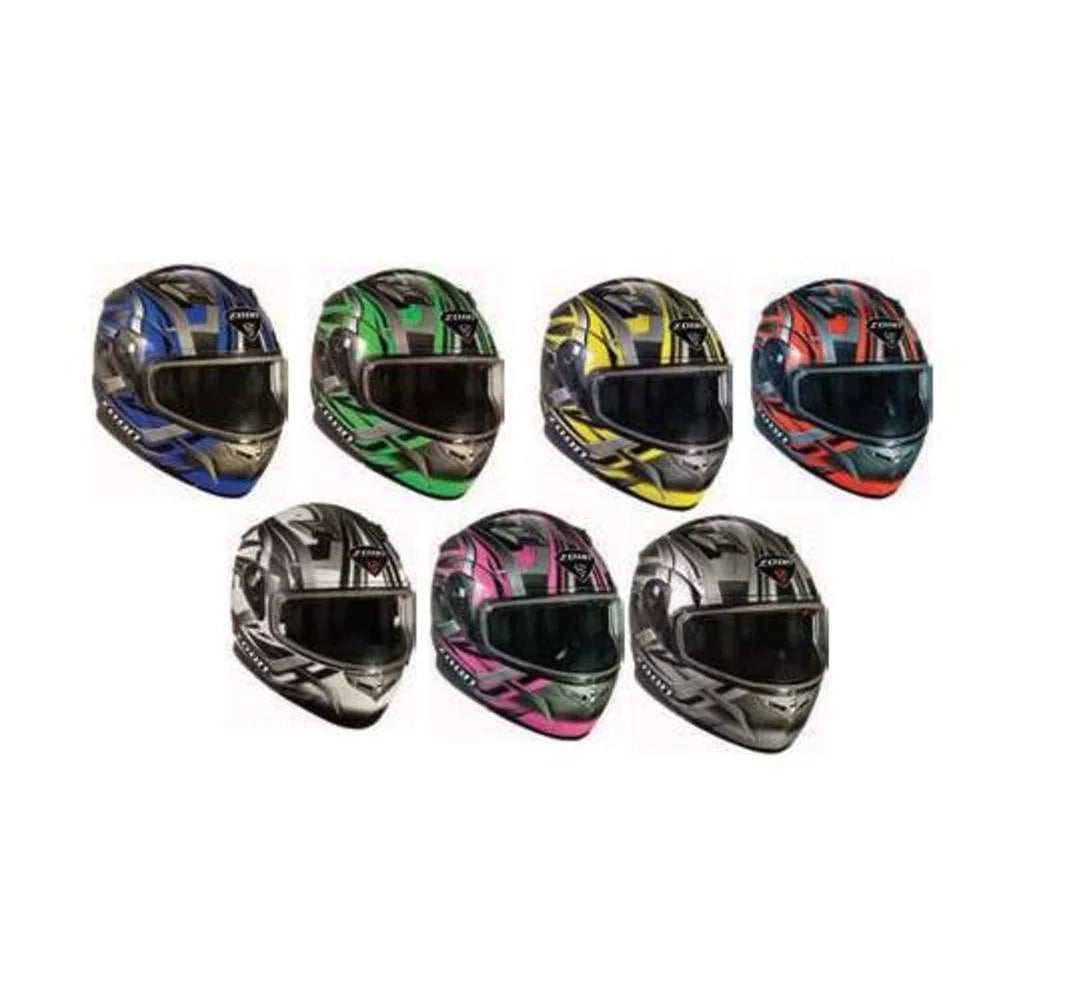 Zoan Flux 4.1 Devil Graphics Helmet (X-Sizemall, Blue)