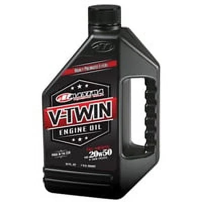 Maxima 30-11901 Full Sizeynthetic V-Twin Engine Oil - 20W50 - 1qt.