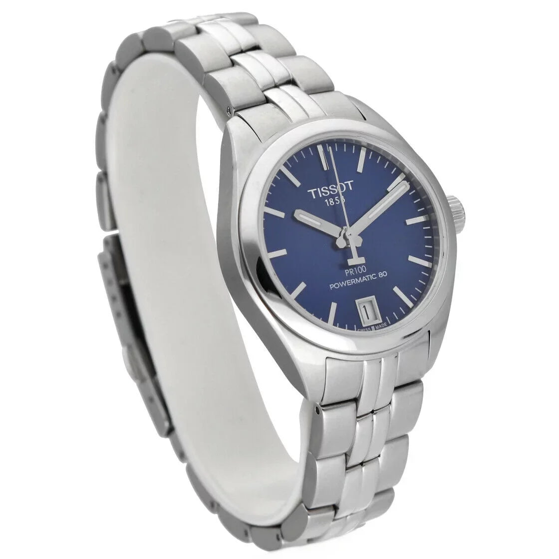 Tissot T101.207.11.04.100 PR100 Powermatic 80 Sizeteel 33mm Automatic Women's Watch