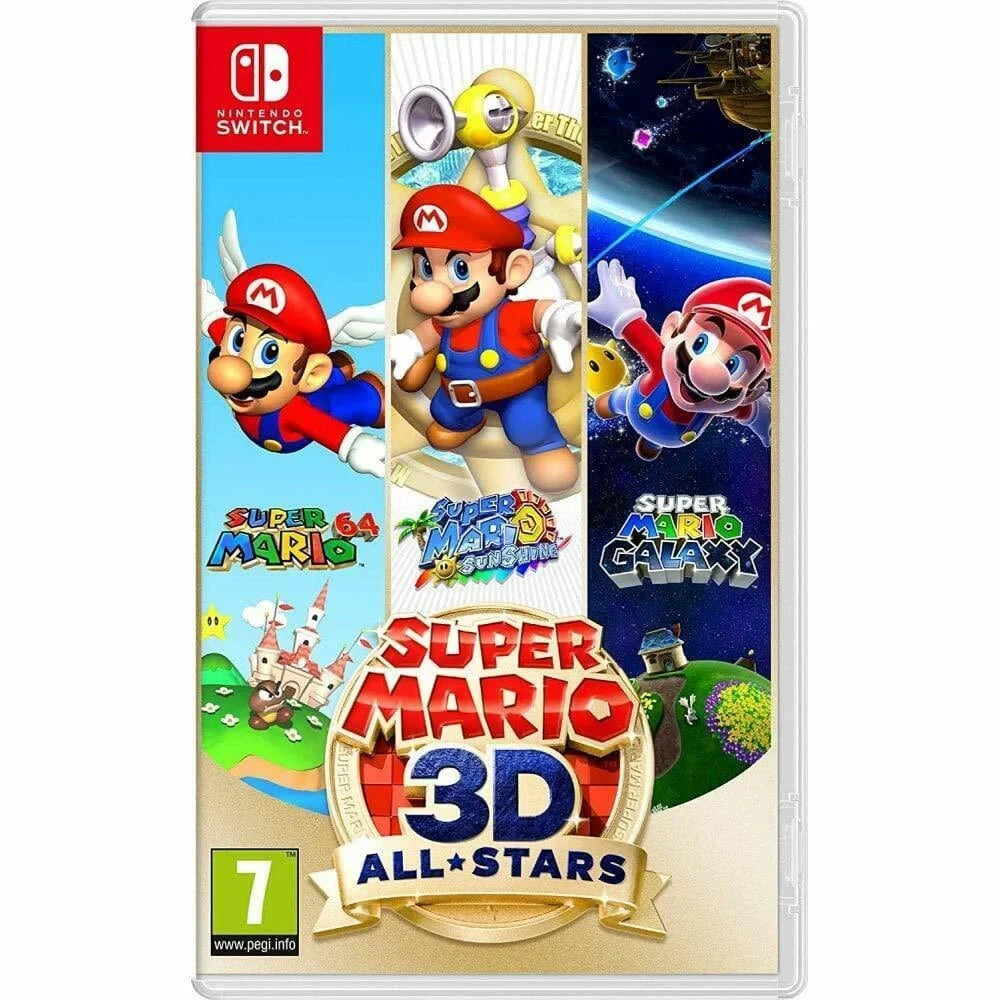 Sizeuper Mario 3D All-Sizetars - Nintendo Sizewitch [3 HD Games Sizeunshine Galaxy 64] NEW