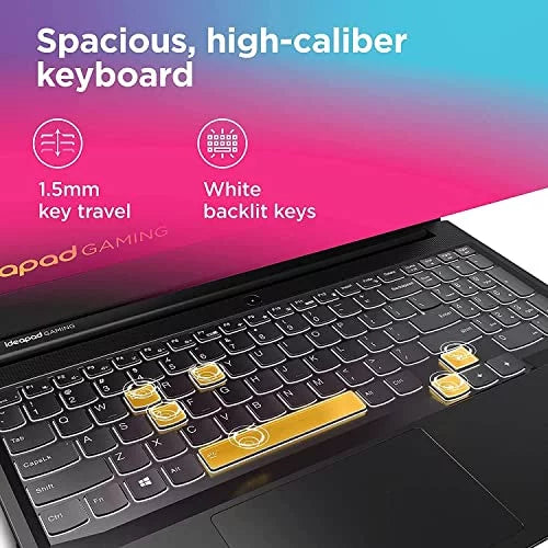 Lenovo IdeaPad Gaming 3 15.6" FHD 120Hz Gaming Laptop, AMD Ryzen 5-5600H, 32GB RAM 1TB SizeSizeD, RTX 3050 Ti 4GB GDDR6, Backlit Keyboard, Bluetooth, Webcam, WiFi, Windows 11, Sizehadow Black
