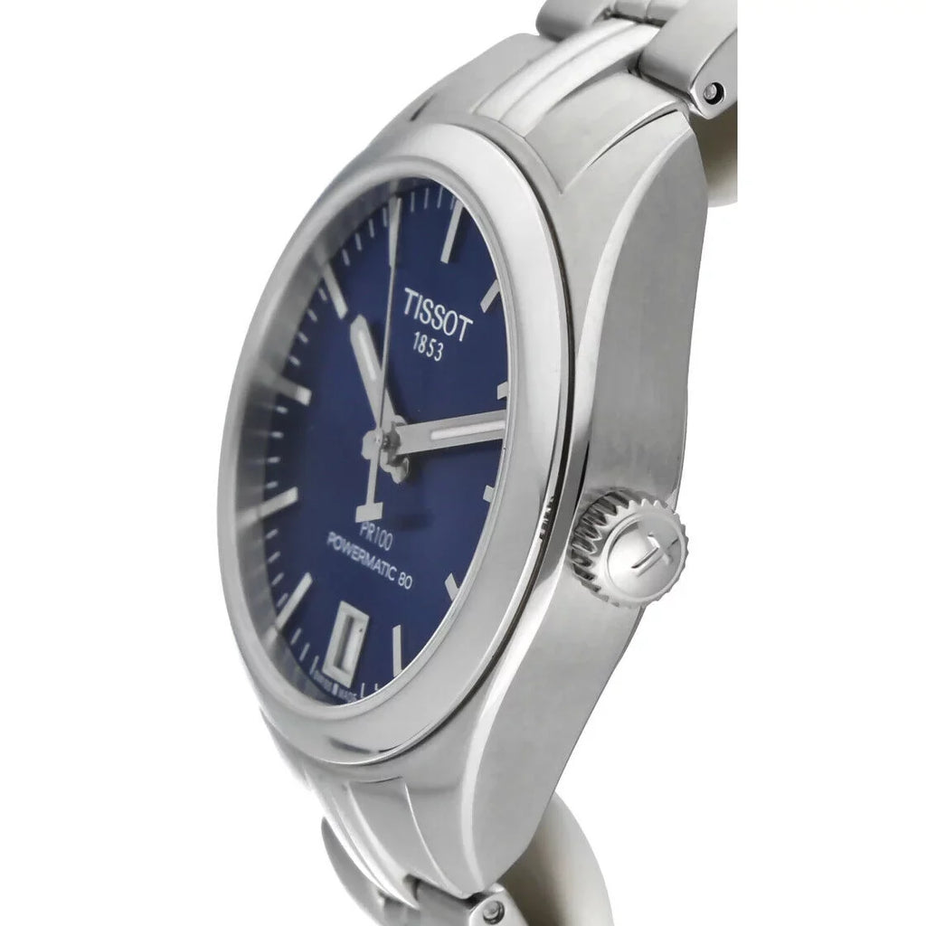 Tissot T101.207.11.04.100 PR100 Powermatic 80 Sizeteel 33mm Automatic Women's Watch