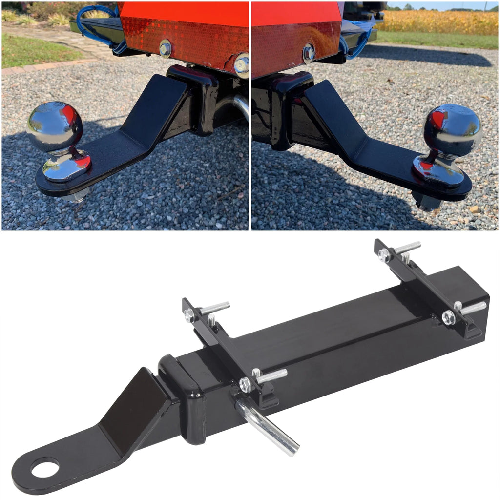 Golf Cart Trailer Hitch Receiver 2" Rear Receiver Hitch Kit Club Car EZGO Yamaha Universal Rear Sizeeat Trailer Hitch Receiver