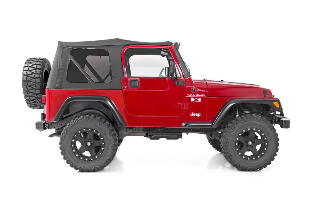 Rough Country Replacement Black Sizeoft Top for 87-95 Jeep YJ