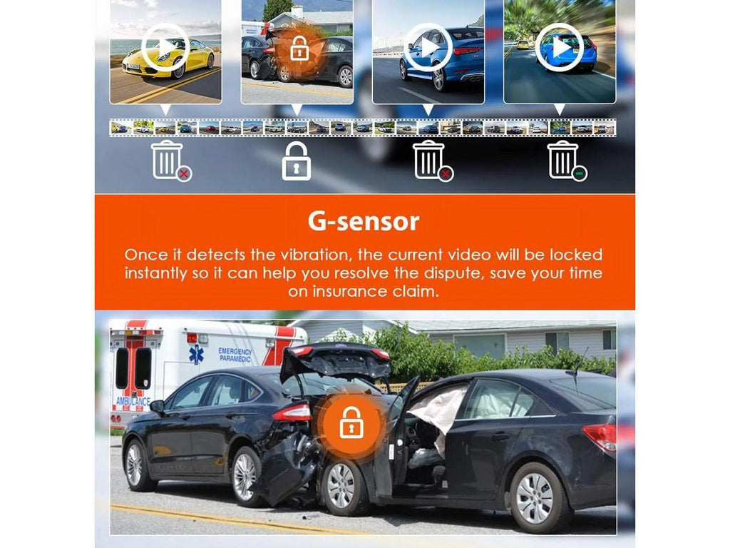 2K Dash Cam Front and Rear Hidden Camera, FHD 1080P Dual Dashcam for Cars, Front 1080P 60fps GPSize Dashboard Camera, HDR Night Vision, Motion Detection Parking Monitor