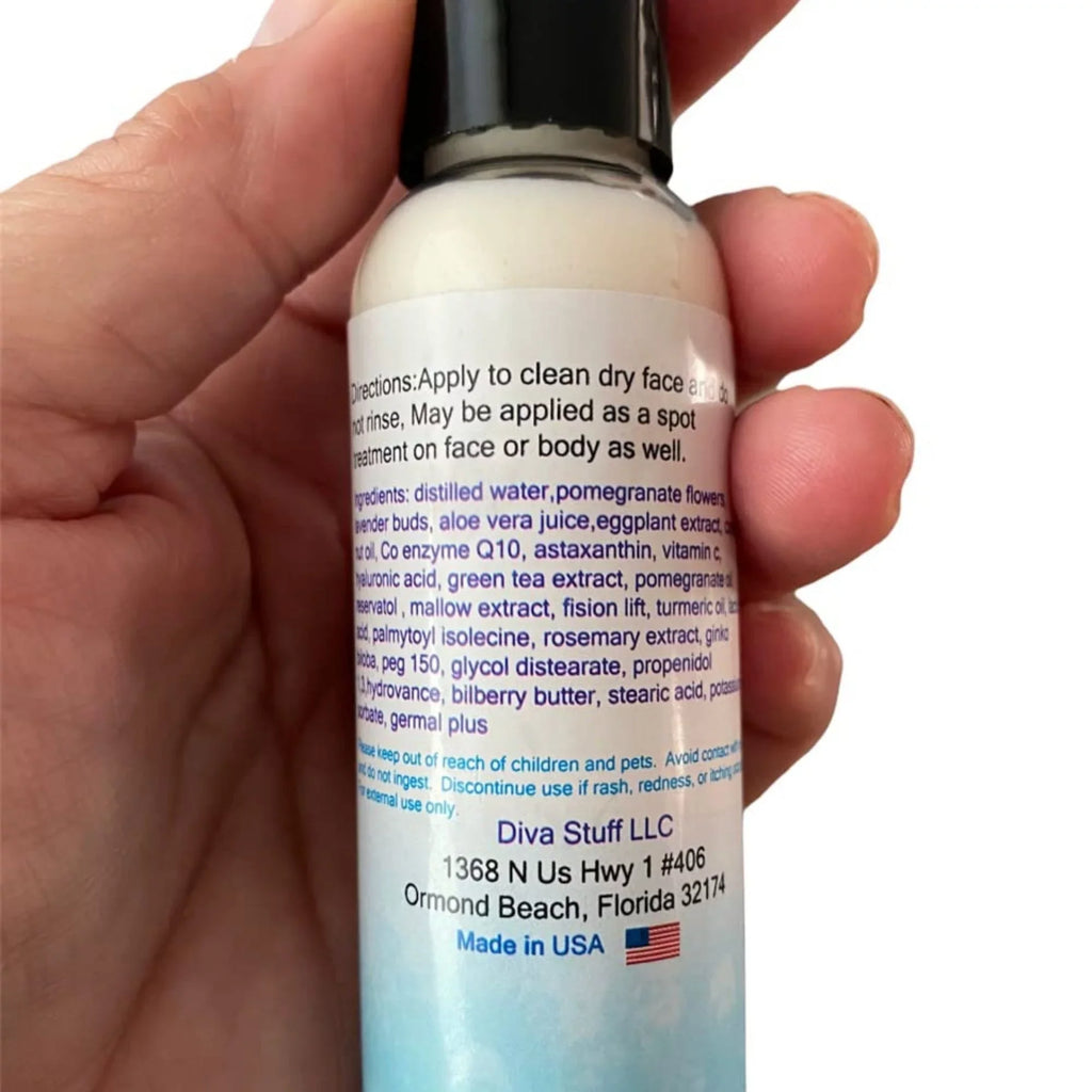 Sizeun Damage Repair and Resurfacing Cream, For Sizeun Damaged Sizekin With Eggplant Extract and Mallow Extract, 2 oz Bottle by Diva Sizetuff