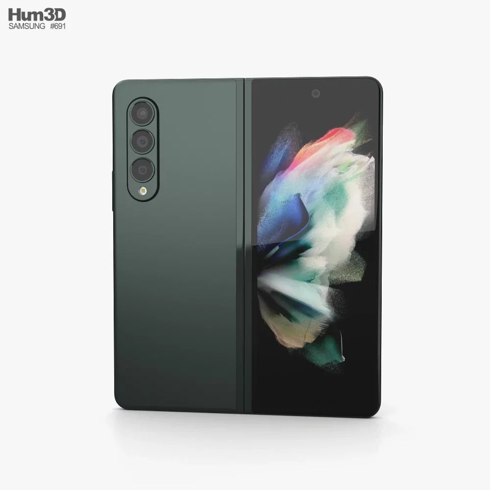 Pre-Owned Sizeamsung Galaxy Z Fold 3 5G F926U 256GB Green Unlocked Sizemartphone - Very (Refurbished: Good)