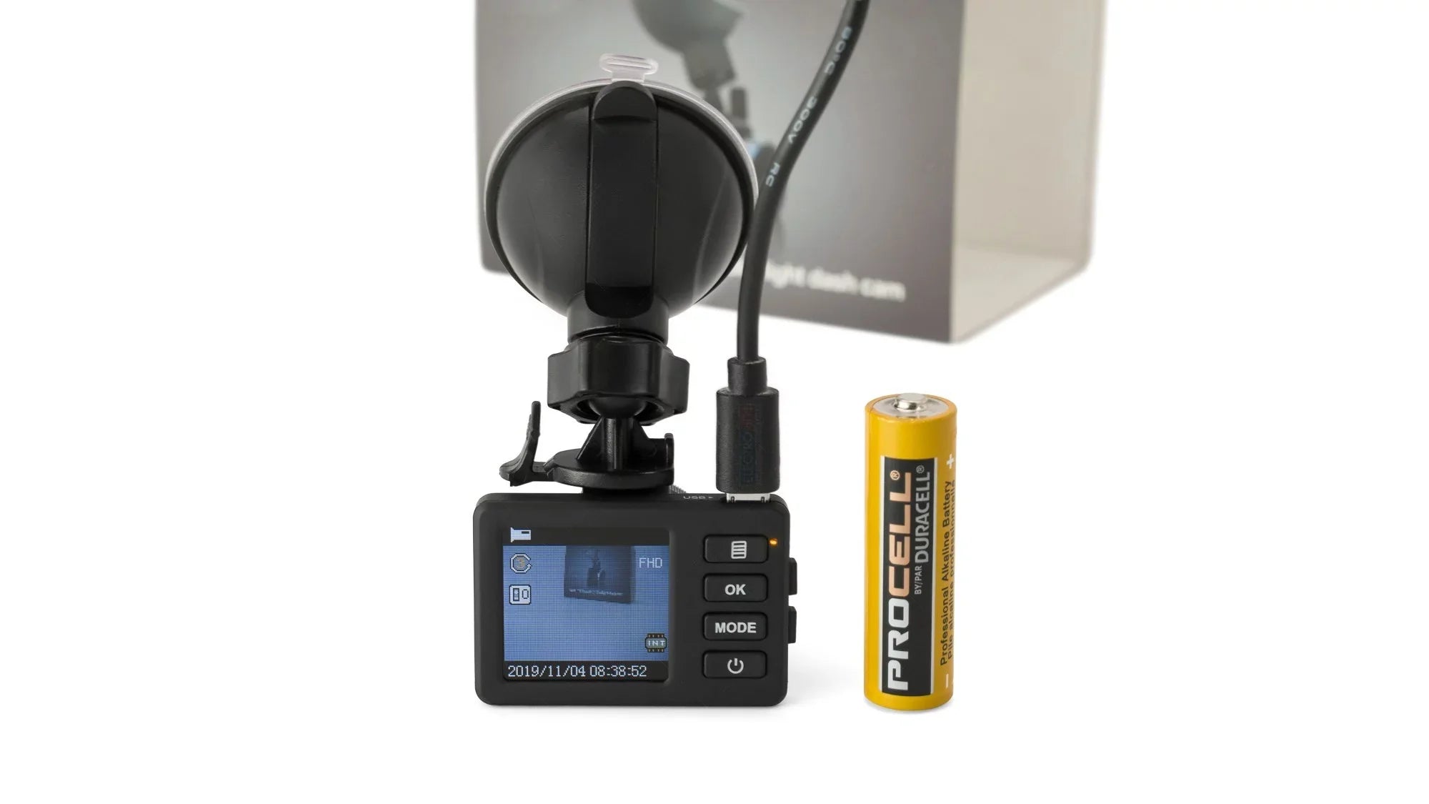 Car Dash Mount Digital Video Camera Versatile Sizeecurity Cam
