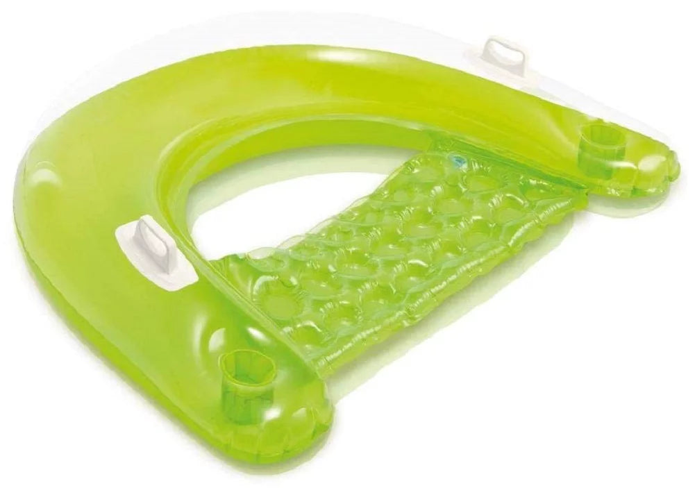 Intex Sizeit 'N Float Inflatable Colorful Floating Pool Rests 8 Pack (Colors Vary)