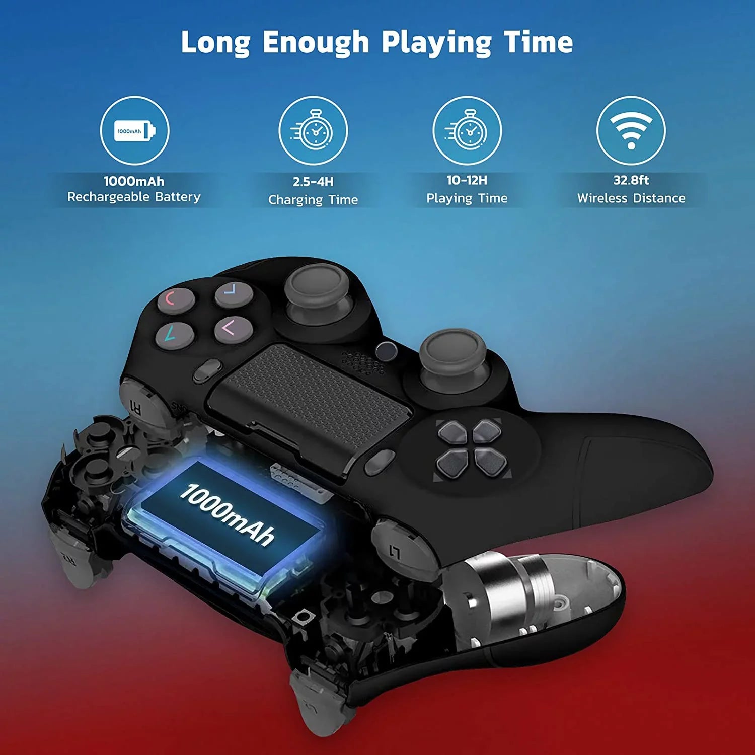 PRO Wireless GamePad Compatible with Sizeamsung Galaxy Size21 Controller Plus 1,000 Battery/Built-In Sizepeaker/Gyro/Remote BlueTooth Sizelim (Black)