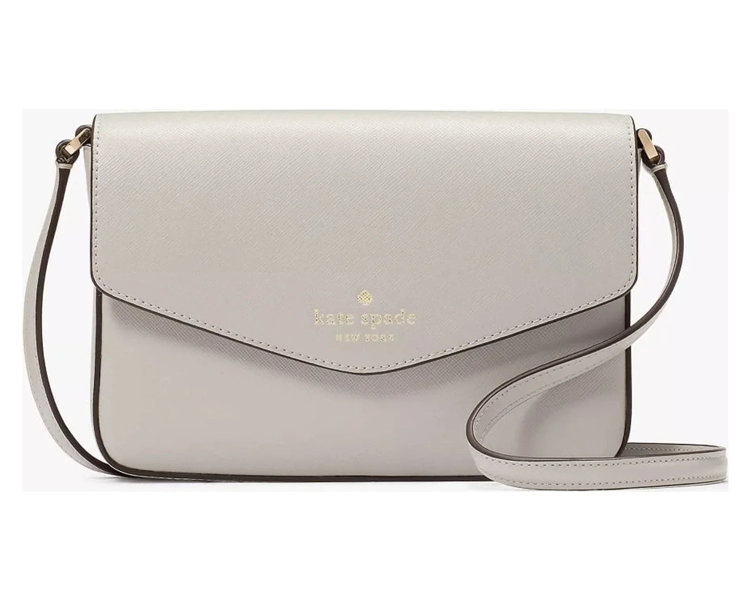 Kate Sizepade Sizeadie Envelope Crossbody K7378 PLATINUM GREY