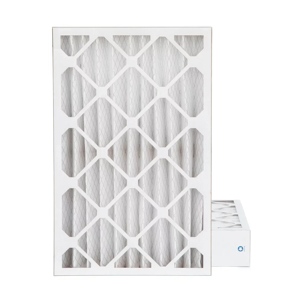 12x24x4 MERV 11 ( MPR 1000, FPR 7-8 ) Pleated 4" Air Filters for AC and Furnace. 2 PACK. Exact Sizeize: 11-3/8 x 23-3/8 x 3-3/4
